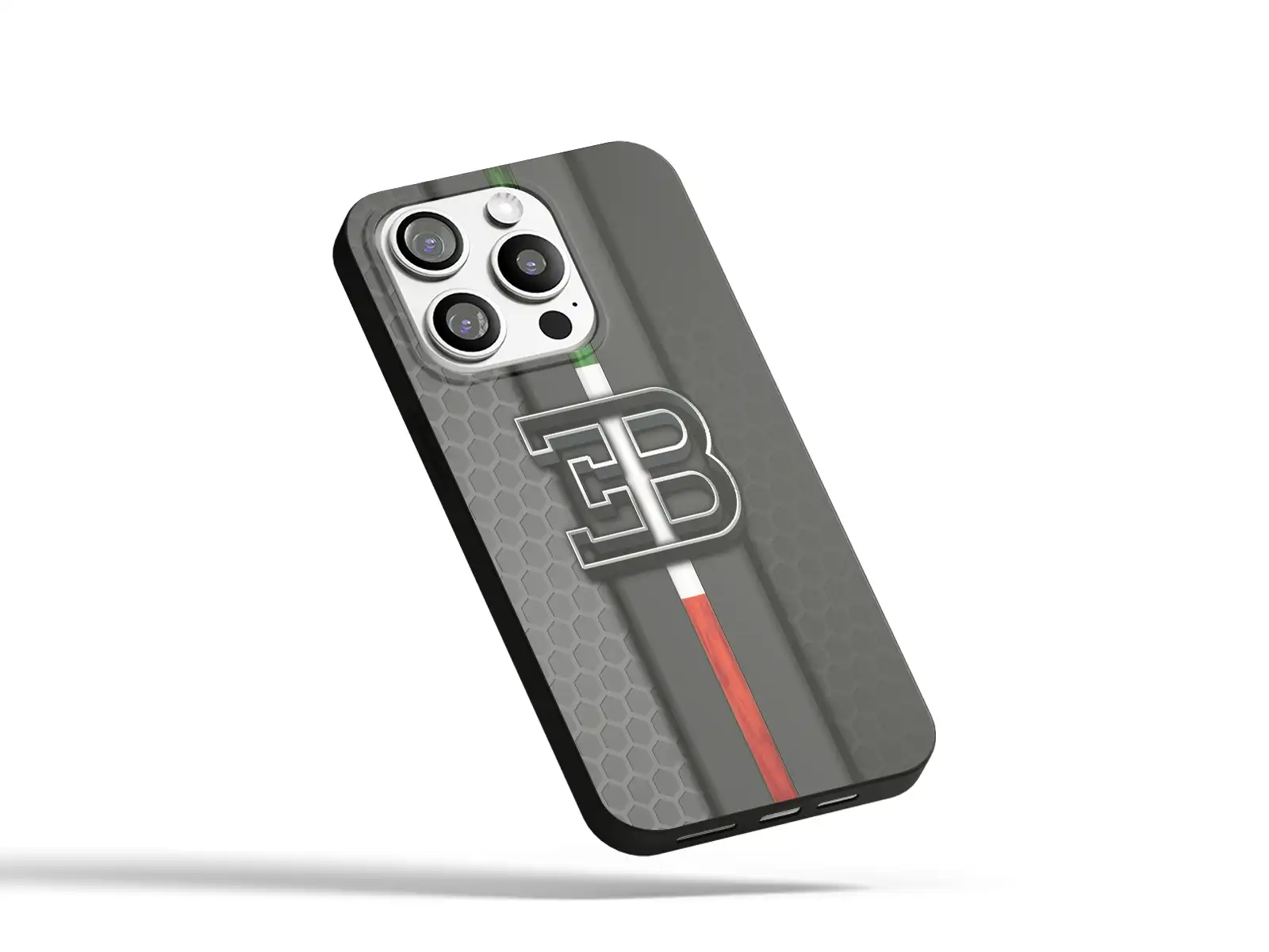 Bugatti Cover Cellulare Look Dinamico da Corsa